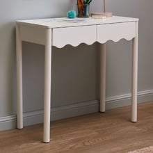 Kids&rsquo; Wavy 2 Drawer Desk