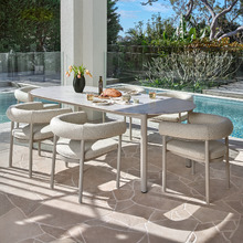 6 Seater Palmira Outdoor Dining Table & Chair Set