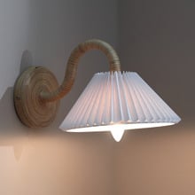 Harper Rattan Wall Light