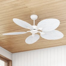 Byron 132cm White DC Ceiling Fan with Remote Control