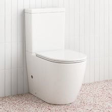 Delta Rounded Back to Wall Toilet Suite