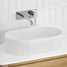 Kiora 500mm Pill Ceramic Above Counter Basin