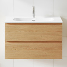 Hayman 800mm Wall Hung Single Vanity with Integrated Basin