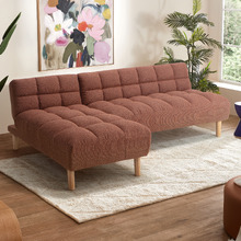 Dylan 4 Seater Chenille Sofa Bed with Reversible Chaise