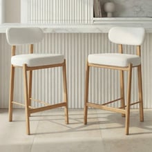 66cm Hubert Warwick Bar Stools (Set of 2)