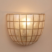 Ellidy Capiz Shell Wall Light
