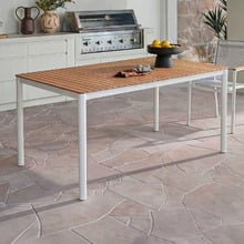 Coogee Eucalyptus Wood Outdoor Dining Table