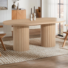 180cm Elodie Oval Dining Table