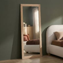 Oscar Timber Full Length Mirror