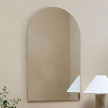 Tate Arched Frameless Wall Mirror