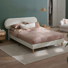 Lozenge Upholstered Bed