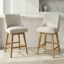 65cm Oatlands Swivel Bar Stools (Set of 2)