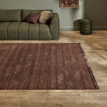Suki Striped Hand-Woven Wool-Blend Rug