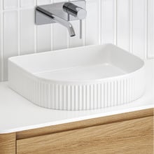 Jeco 410mm Gloss Arch Ceramic Above Counter Basin