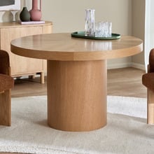Rio Radial Parquetry Round Dining Table
