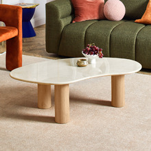 Iggy Freeform Marble Coffee Table