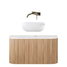 Nomad 900mm Vanity Package with Rectangular Basin & Wall Mixer
