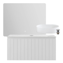 Belmont 900mm Vanity Package with Rectangular LED Mirror