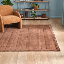 Suki Striped Hand-Woven Wool-Blend Rug