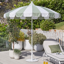 2.6m Retro Market Umbrella