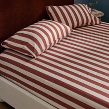 Sutton Cotton & Linen Fitted Sheet Set