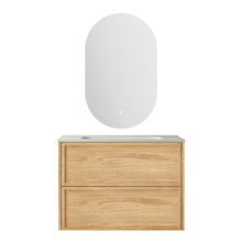 Cali 750mm Vanity Package with Oval LED Mirror