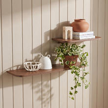 2 Piece Fletcher Floating Wall Shelf Set