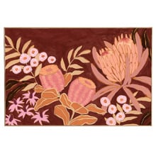 Rosewood Natives Framed Canvas Wall Art