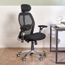 Howe Deluxe Ergonomic Home Office Chair with Headrest