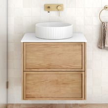 Cali 600mm Wall Hung Single Vanity