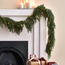 Norfork Pine LED Christmas Garland