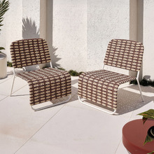 Havana PE Rattan Outdoor Lounge Chairs (Set of 2)