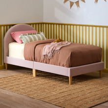 Kids' Arch Upholstered Single Bed