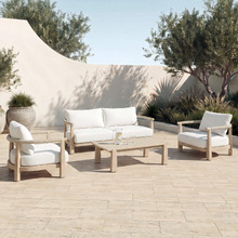 5 Seater Crescent Outdoor Lounge Set