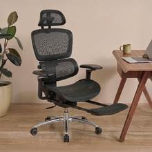 Ergoperform Mesh Office Chair with Footrest