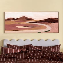 Sundrenched Framed Canvas Wall Art