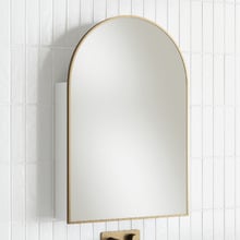 Liberty 600mm Arch Mirrored Shaving Cabinet