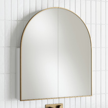 Liberty 800mm Arch Mirrored Shaving Cabinet