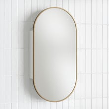 Liberty 450mm Pill Mirrored Shaving Cabinet