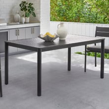 6 Seater Kamari Aluminium Outdoor Dining Table