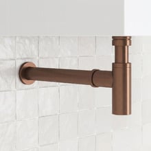 Clovelly 70mm Brass Bottle Trap