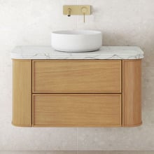 Modena 900mm Wall Hung Single Vanity