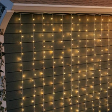504 Extra Long LED Christmas Curtain Lights