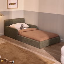 Harbor Chenille Low-profile Single Bed