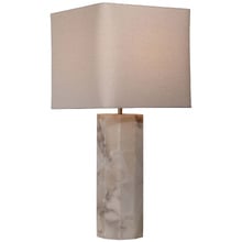 Petra White Alabaster Table Lamp