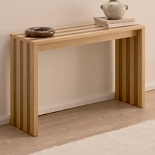 Sienna Stripe Console Table