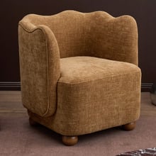 Saylor Wavy Upholstered Armchair