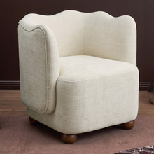 Saylor Wavy Upholstered Armchair