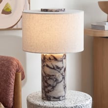 Vera Viola Marble Table Lamp