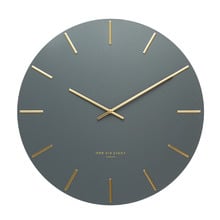 Charcoal Luca Silent Wall Clock